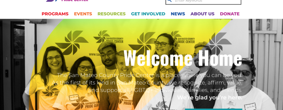 Pride Center Website Launch!