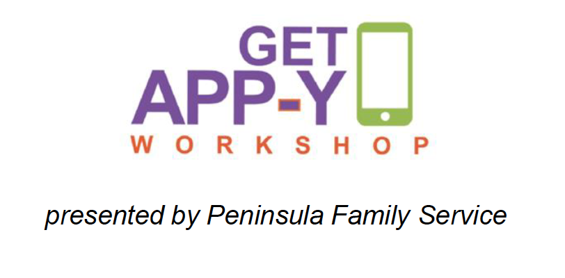 A logo for the get app-y workshop.