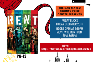 Rent movie screening, Fri Dec 20th.