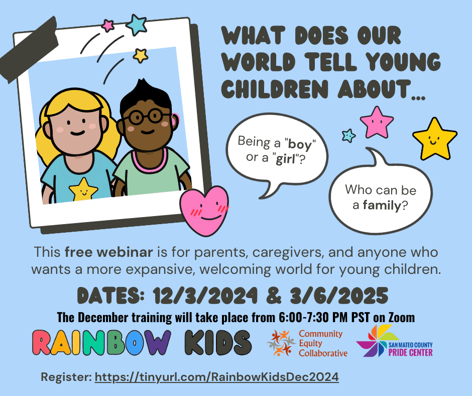 Webinar: Gender & family for young children.