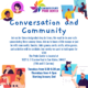 Starting 1/2 | Conversation and Community