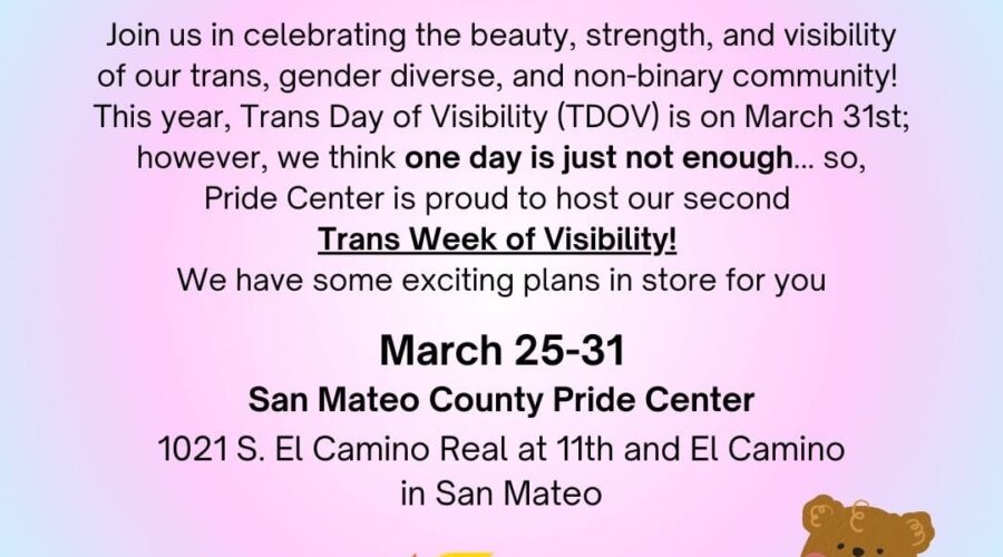 Trans Week of Visibility 2025 (March 25th – March 31st)